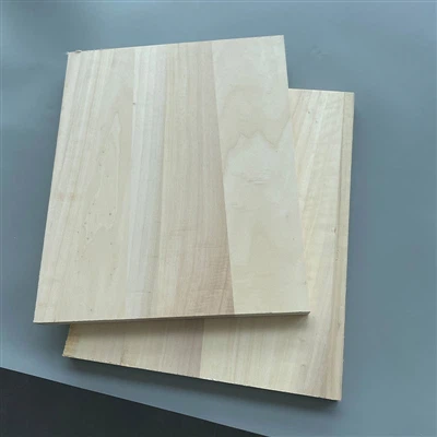 주문 가구 탁상과 내각 생산을 위한 포플러 가장자리 접착판 단단한 나무 널 자연적인 패널
